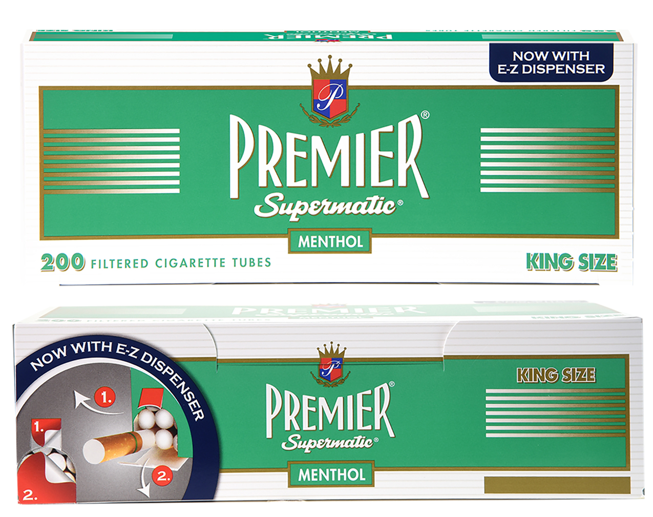 Premier Tubes king Menthol