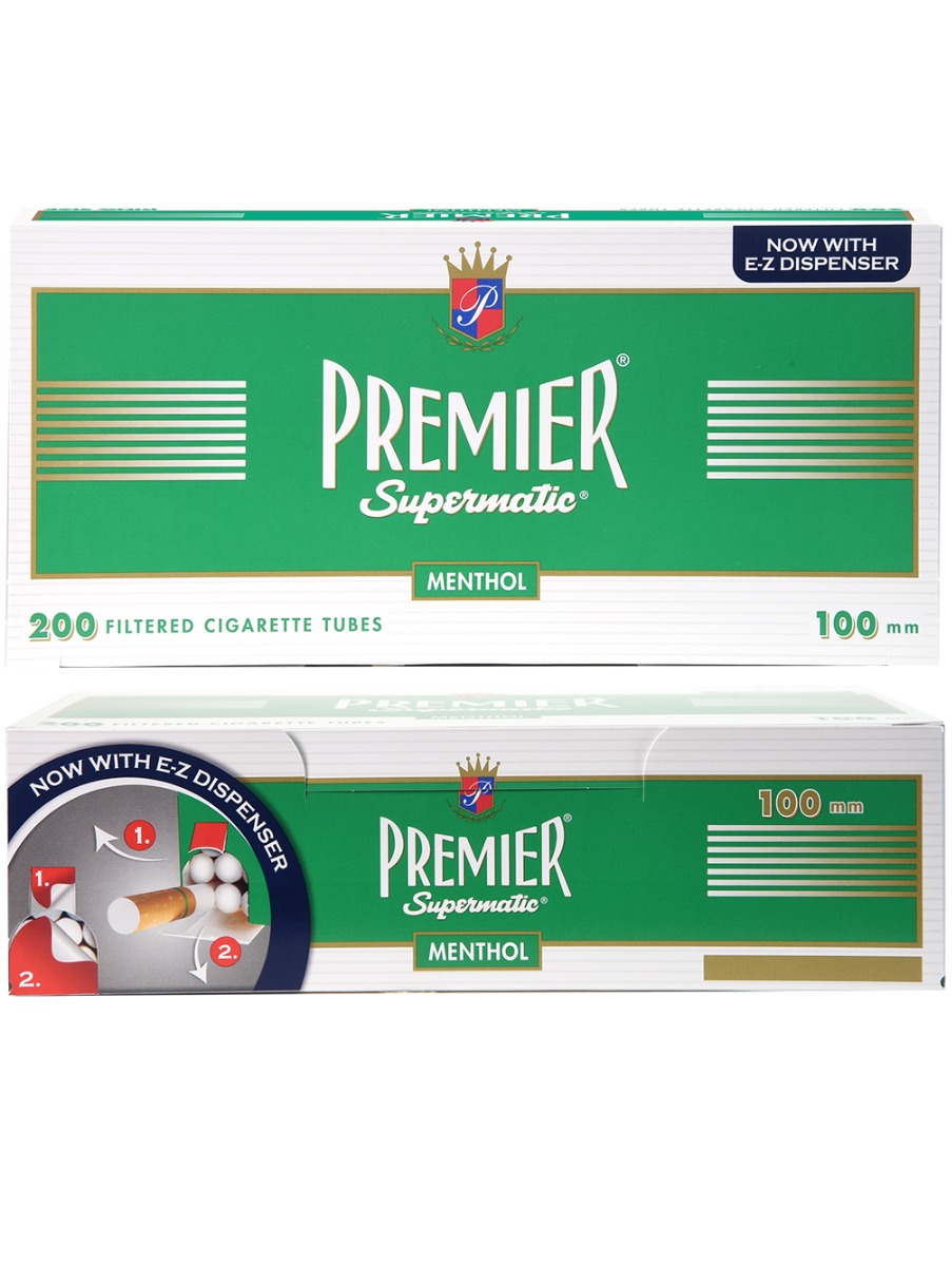 Premier Tubes 100 Menthol
