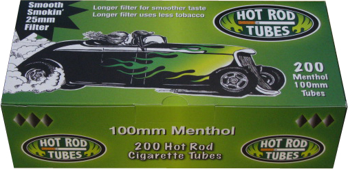 hot rod tobacco Buy Hot Rod Tubes 100 Menthol Online