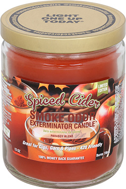 Smoke Odor Exterminator Candle Spiced Cider