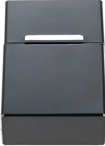 Metal Cigarette Case 100 Black