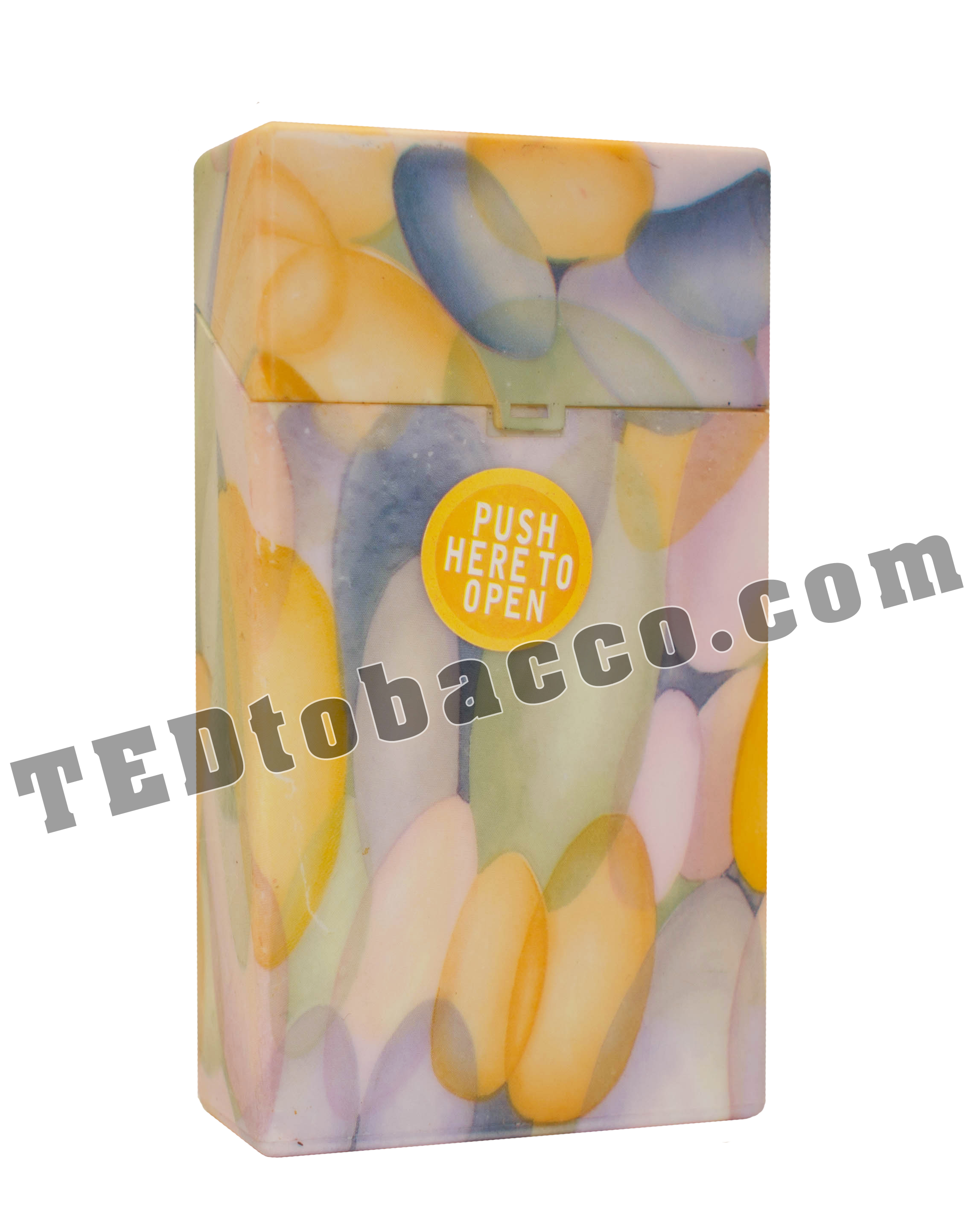 Plastic Cigarette Case 100 Circles