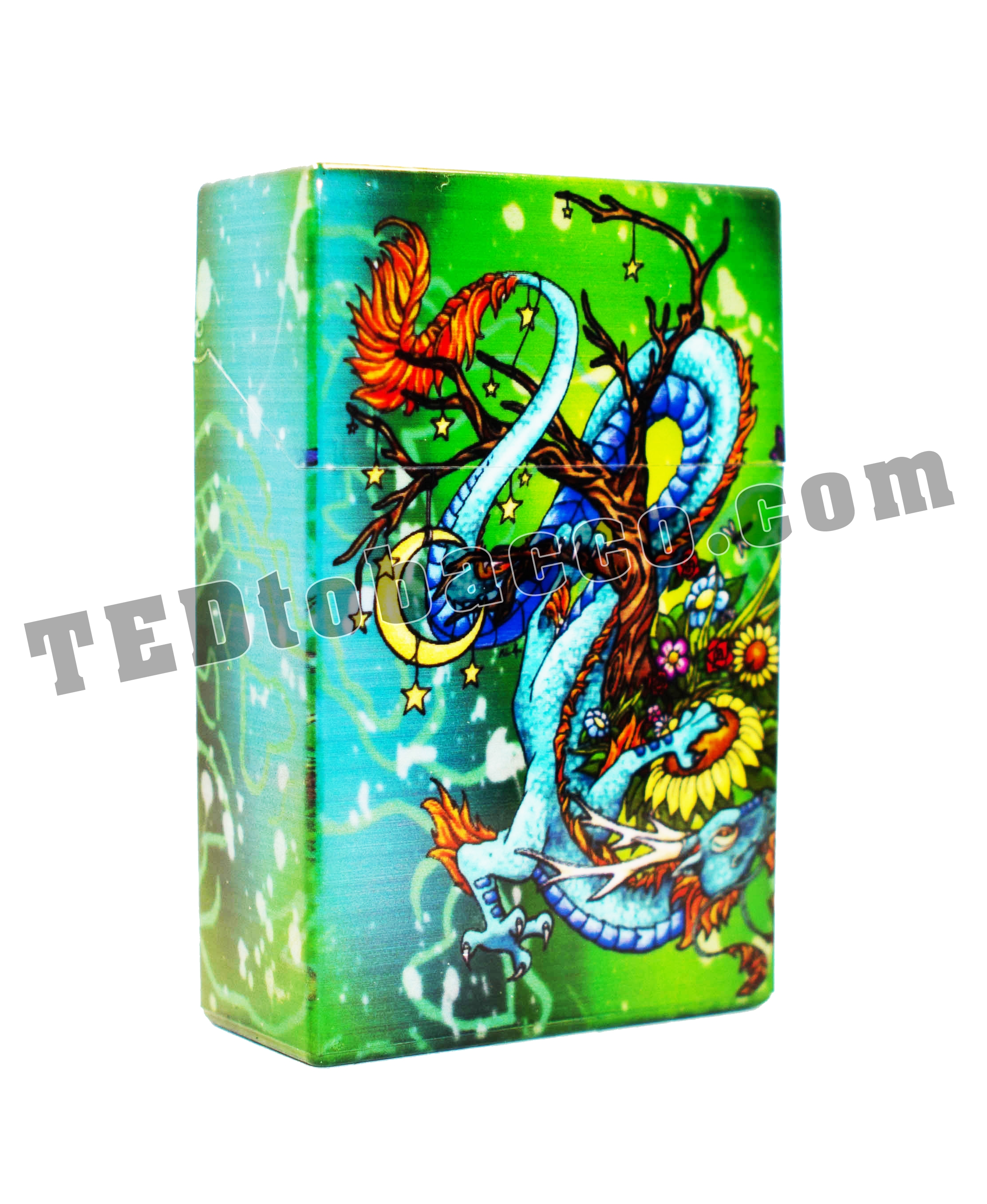 Plastic Cigarette Case king Dragon