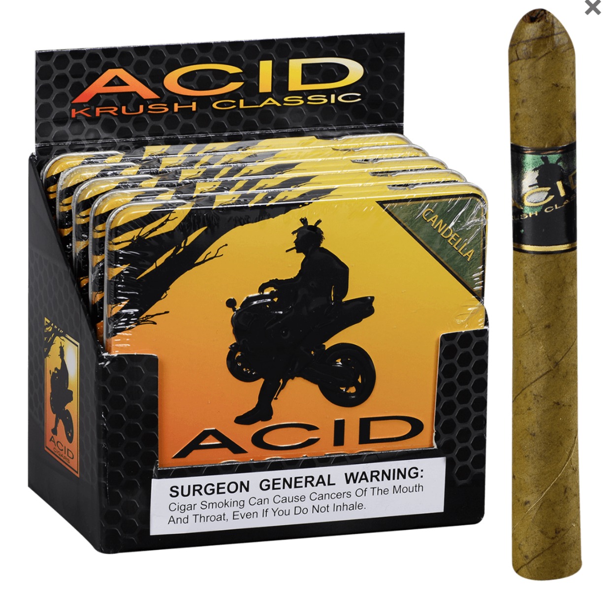 ACID Cigars Krush Green Candela 50-ct