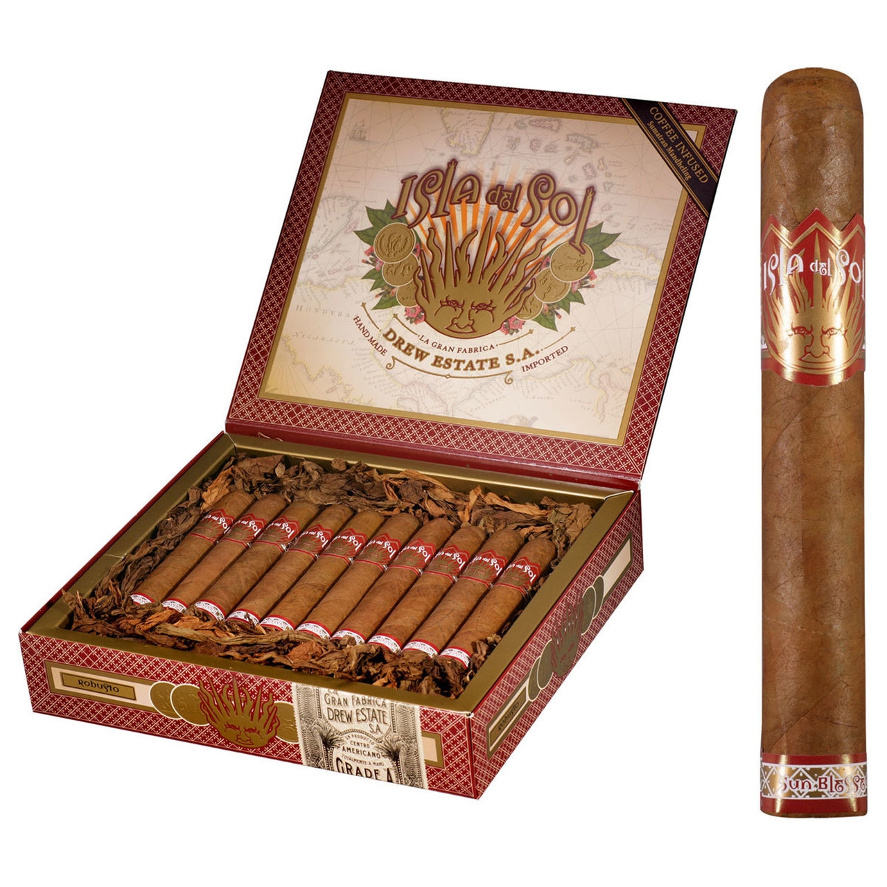 Isla del Sol Cigars Sun Grown Gran Corona 20-ct