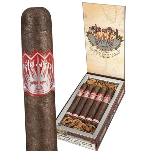 Isla del Sol Cigars Maduro Churchill 10-ct
