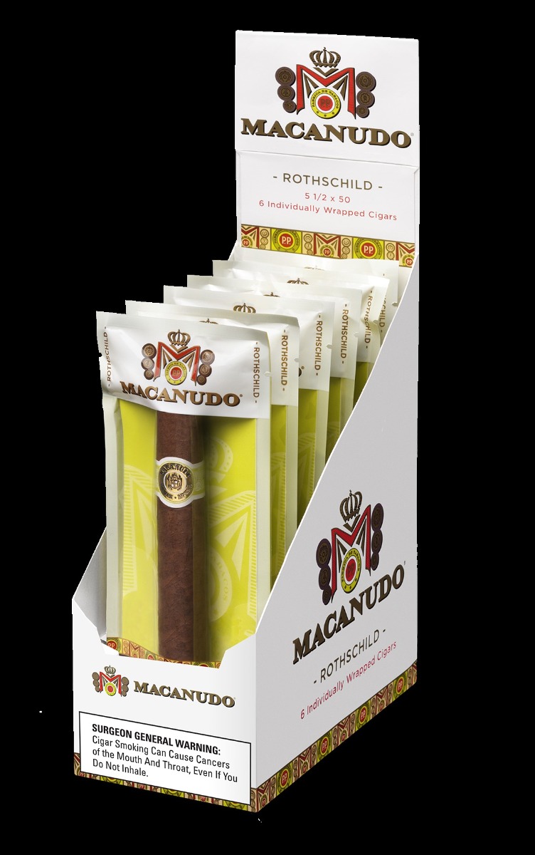 Macanudo Cigars Cafe Rothschild Robusto 6-ct