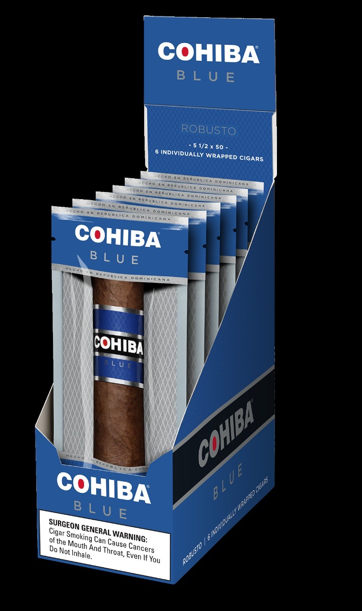 Cohiba Cigars Blue Robusto Fresh Pack 6-ct
