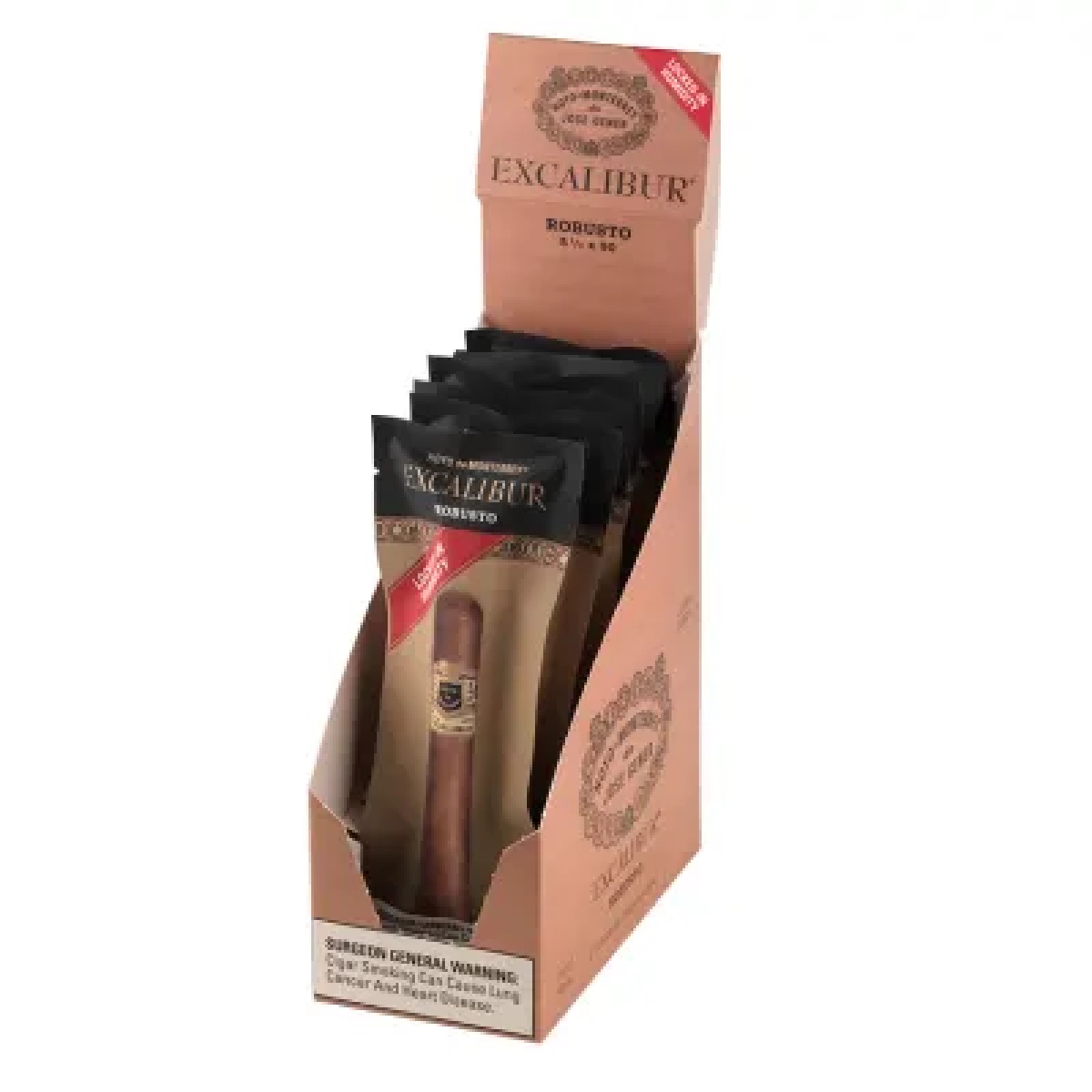 Excalibur Cigars Robusto Fresh Pack 6-ct