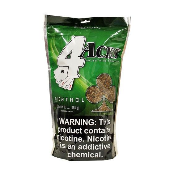 Buy 4 Aces Tobacco 16-oz Menthol Online | TED Tobacco