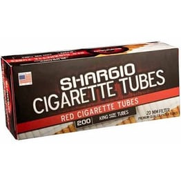 Shargio Tubes king Red 50-ct case