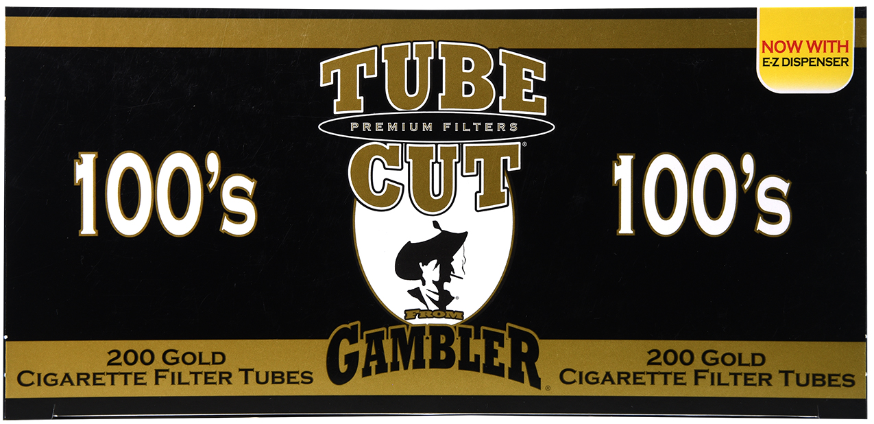 Tube Cut Tubes 100 Gold