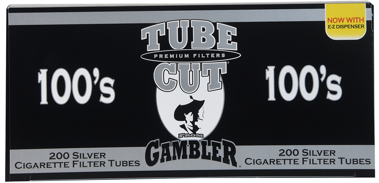 Tube Cut Tubes 100 Silver