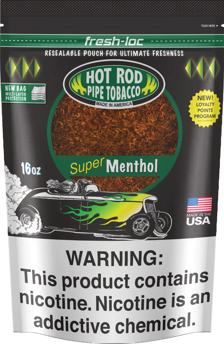 Hot Rod Tobacco 16-oz Menthol