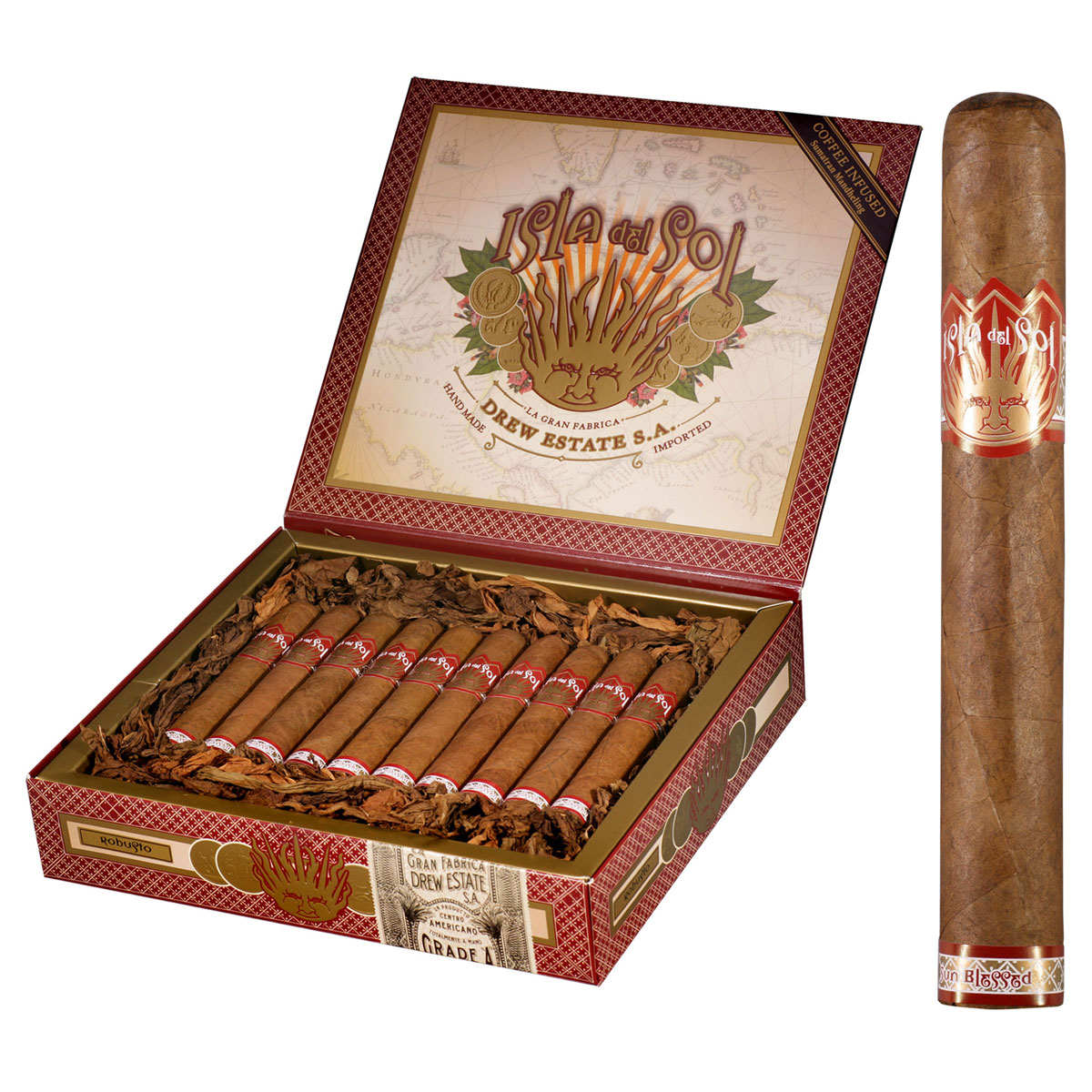 Isla del Sol Cigars Sun Grown Toro 20-ct