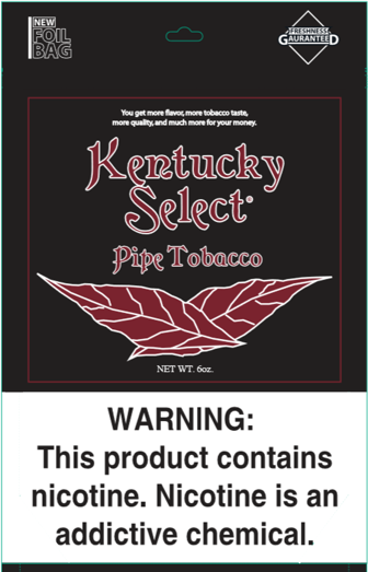 Kentucky Select Tobacco 8-oz Red