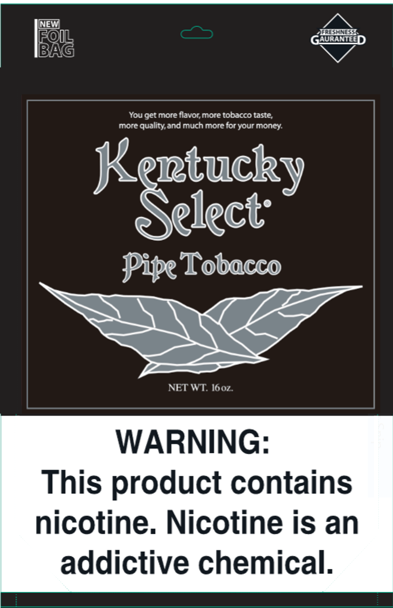 Kentucky Select Tobacco 16-oz Silver