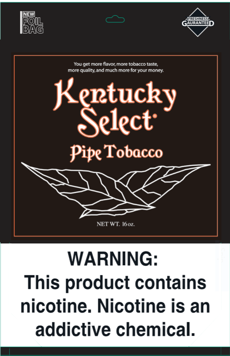 Kentucky Select Tobacco 16-oz Black