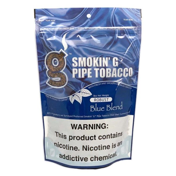 Smokin G Tobacco 8-oz Blue