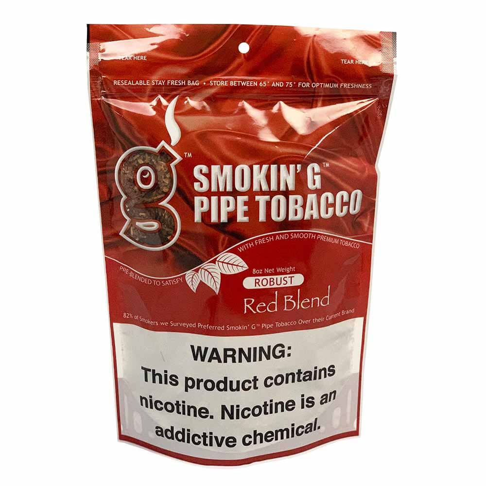 Smokin G Tobacco 8-oz Red