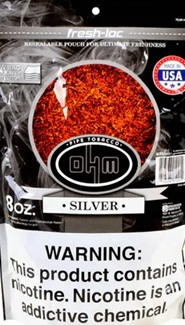 OHM Tobacco 8-oz Silver