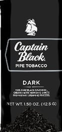 Captain Black Pipe Tobacco 1.5-oz Dark