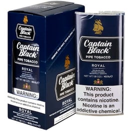 Captain Black Pipe Tobacco 1.5-oz Royal 5-ct