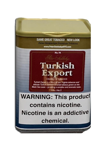 Peter Stokkebye Cigarette Tobacco 150g Turkish