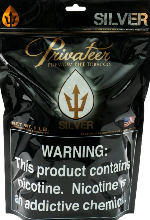 Privateer Tobacco 16-oz Silver
