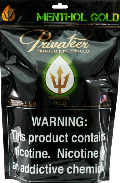 Privateer Tobacco 16-oz Menthol Gold