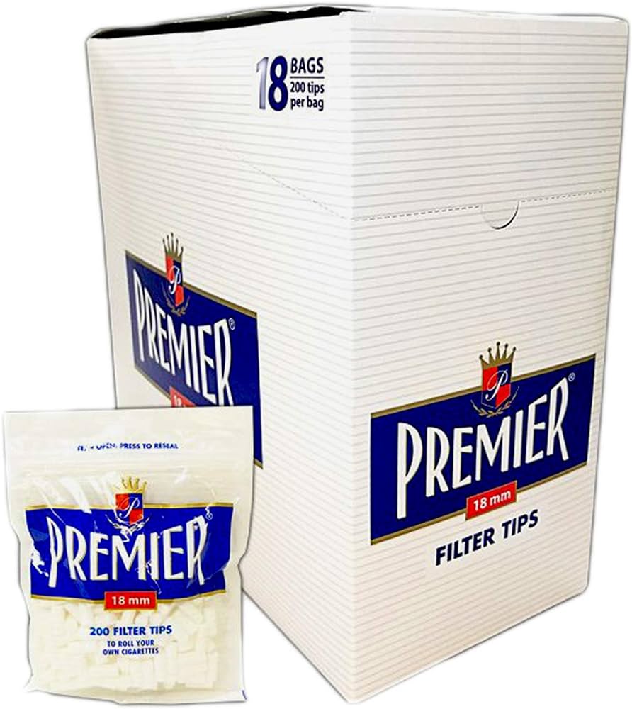 Premier Filter Tips king 3600-ct