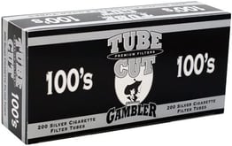 Tube Cut Tubes 100 Silver 50-ct Case