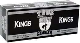 Tube Cut Tubes king Silver 50-ct Case