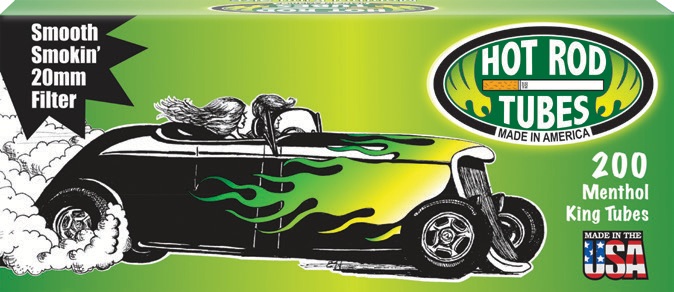 Hot Rod Tubes king Menthol