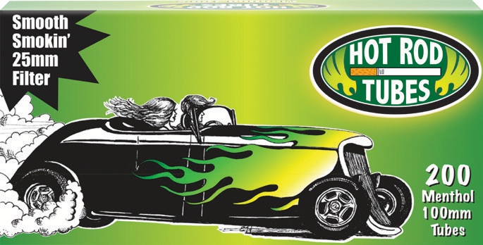 Hot Rod Tubes 100 Menthol