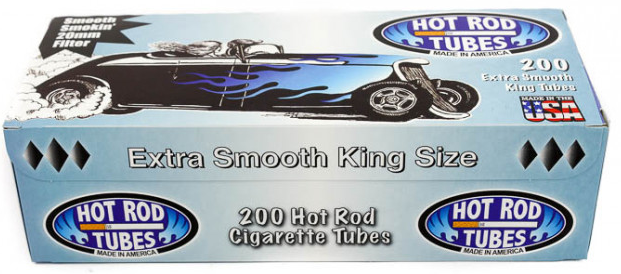 hot rod cigarette tubes manufacturer USA-Made Menthol - 100mm, 5 Pack Buy Hot Rod Tubes king