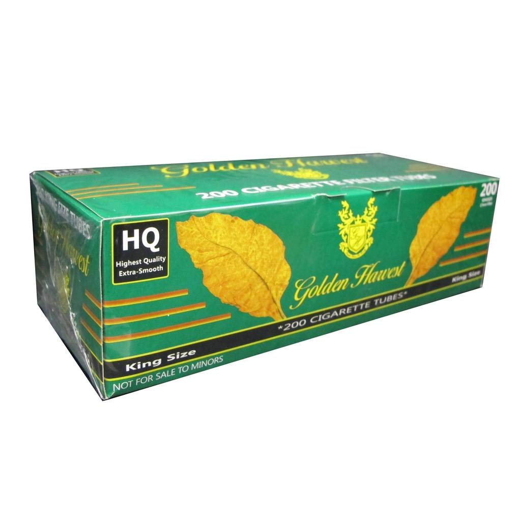Golden Harvest Tubes king Menthol 50-ct Case