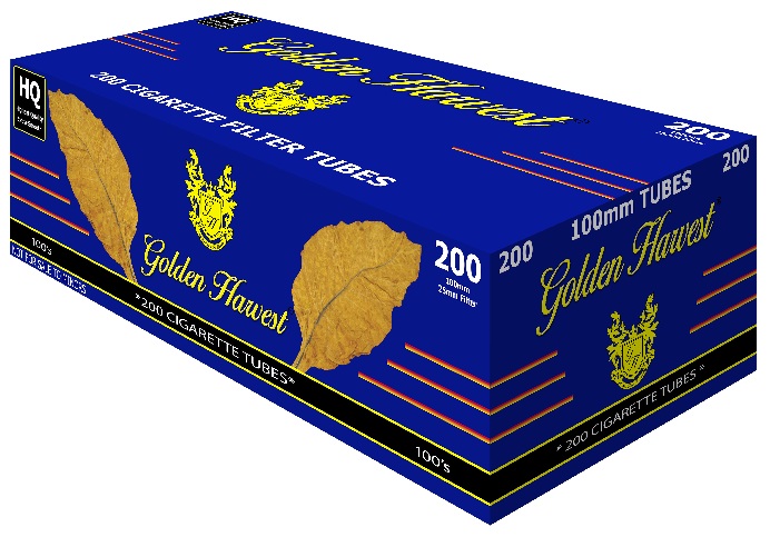 Golden Harvest Tubes 100 Blue