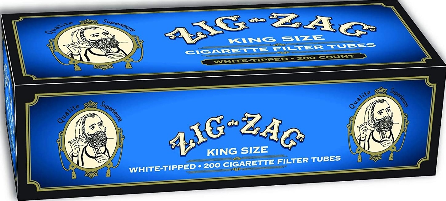 Zig Zag Tubes 100 Blue