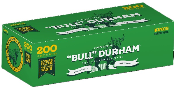 Bull Durham Tubes king Menthol