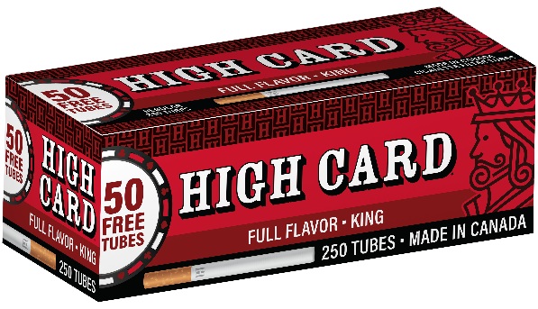 High Card Tubes king Full Flavor