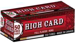High Card Tubes king Full Flavor