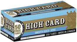 High Card Tubes king Smooth Gold