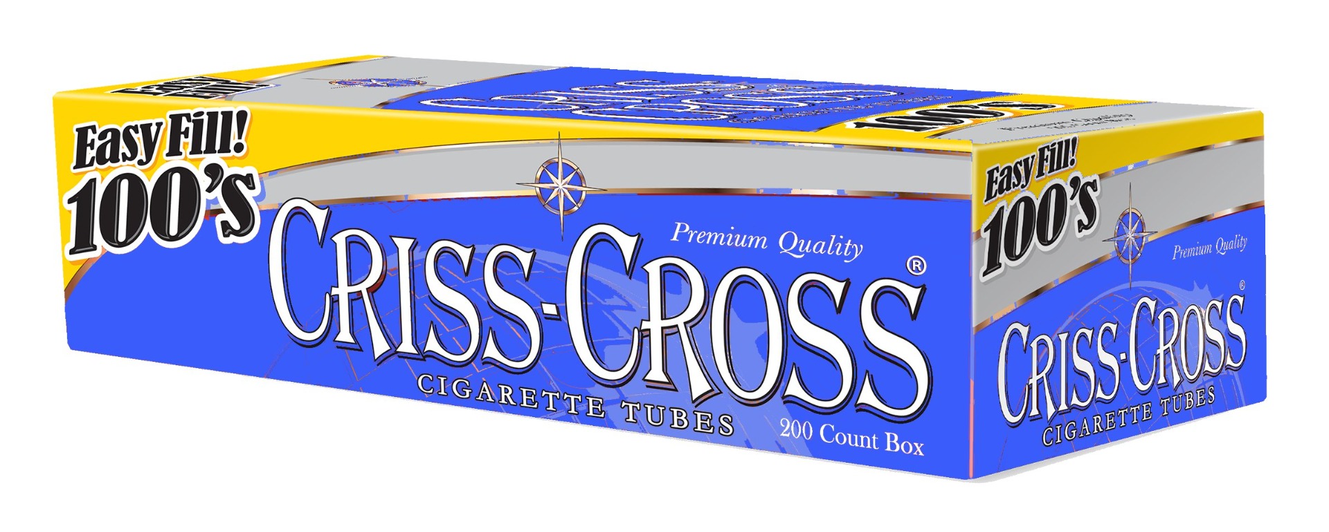 Criss Cross Tubes 100 Blue