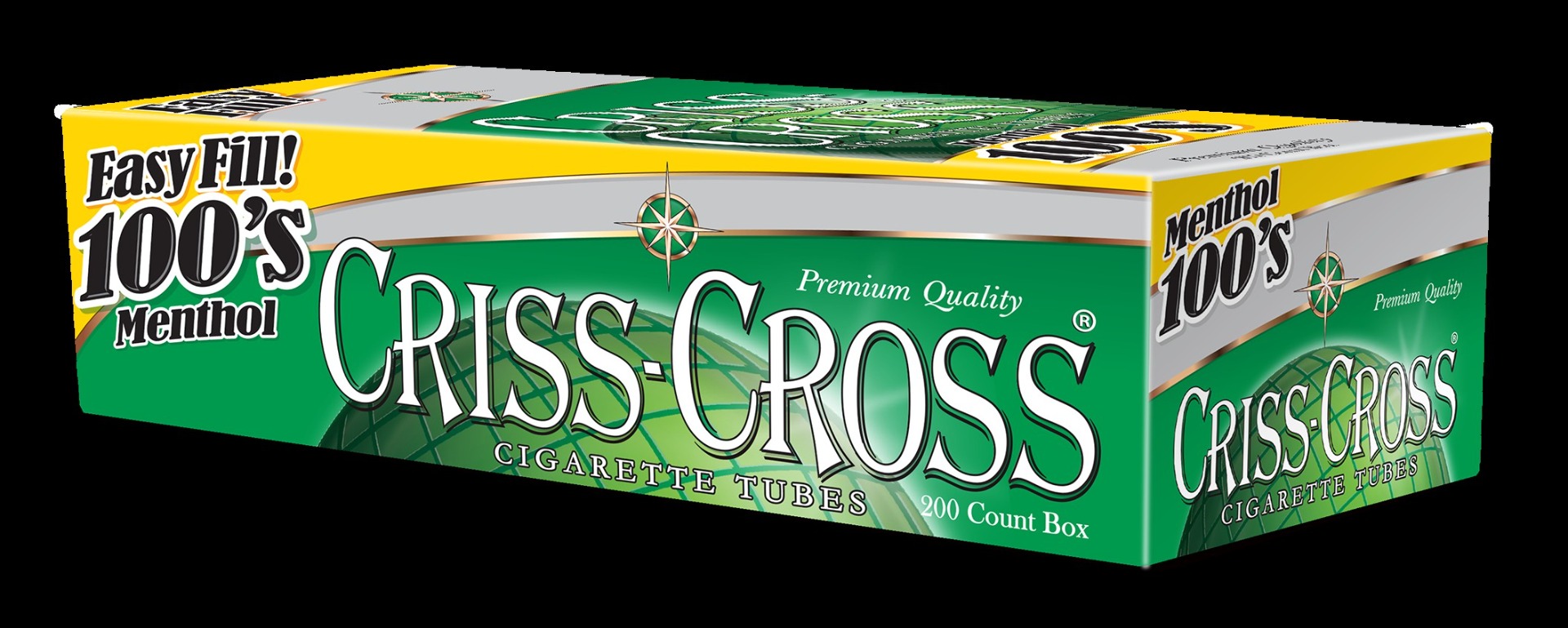 Criss Cross Tubes 100 Green