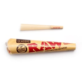 are raw cones tobacco free Classic Pre-Rolled Cone Pack Compatible with Standard Filling Devices.Compatible with All Futurola Standard Knockbox Base Attachments* RAW Classic Natural Unrefined Pre